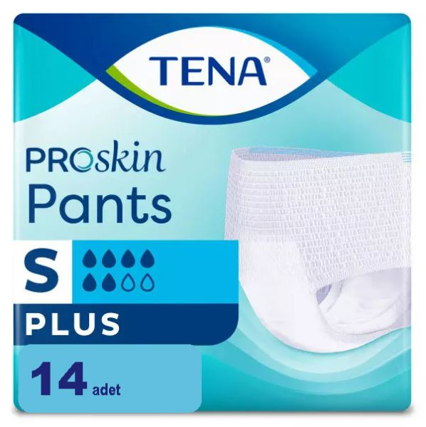 Tena 6 Damla  Küçük Boy S Emici Külot 14 Adet